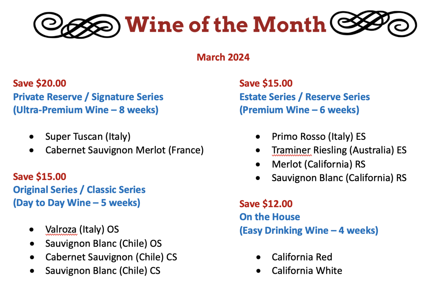 Specials & Reviews Wine Kitz Brantford